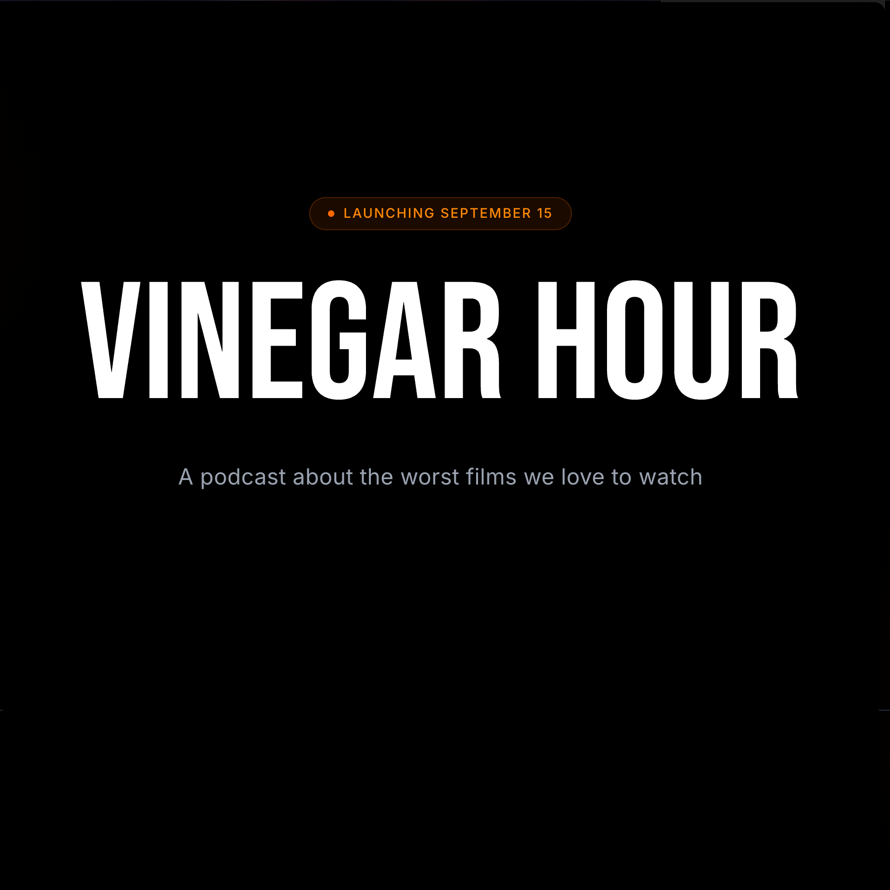 Vinegar Hour